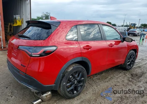 2024 Honda Hr-V Sport z USA, uszkodzony, nr VIN 3CZRZ2H58RM712401